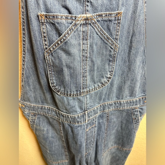 GAP Classic Blue Denim Overalls - Picture 2 of 5